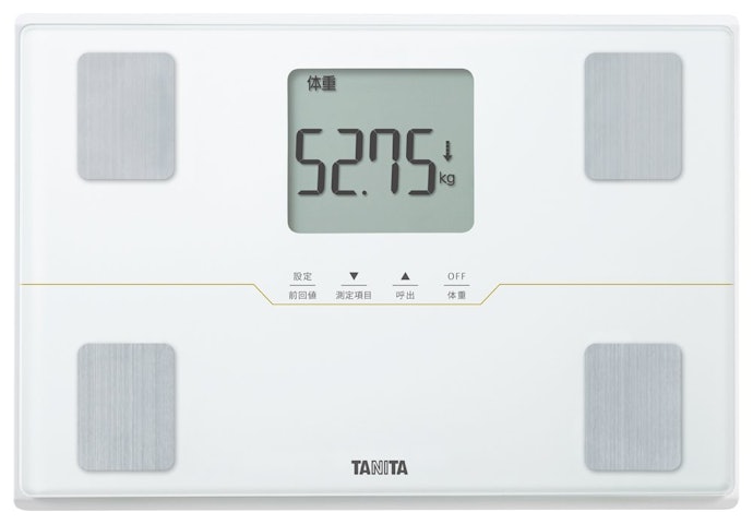 TANITA塔尼達:即使是基本款也有搭載「最小秤重50g」的功能
