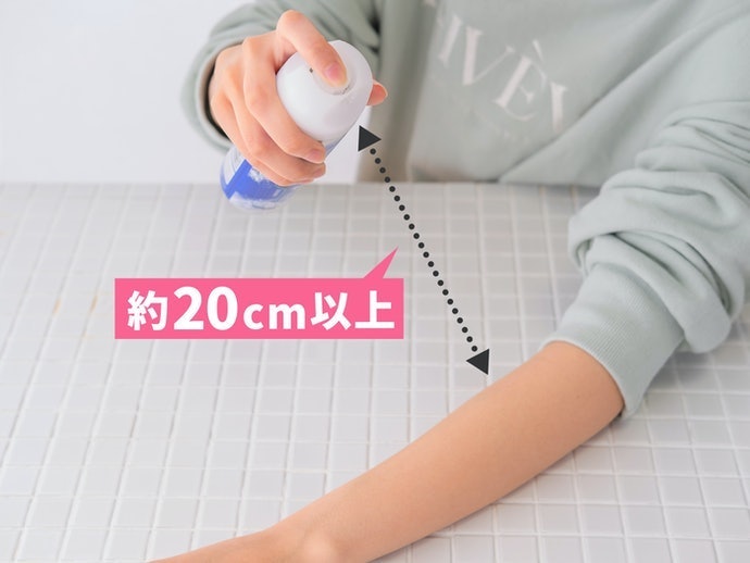 止汗噴霧的正確用法