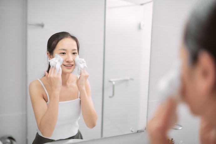 正確的洗臉方式