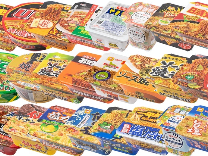 開箱24款人氣日本炒麵泡麵