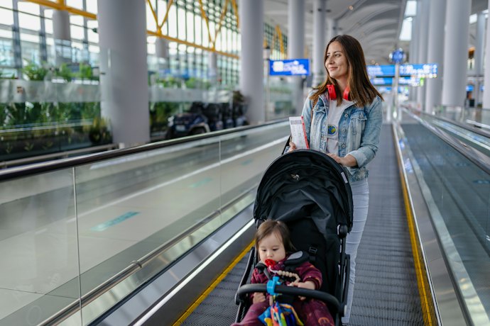 嬰兒推車可以帶上飛機或高鐵、台鐵嗎?