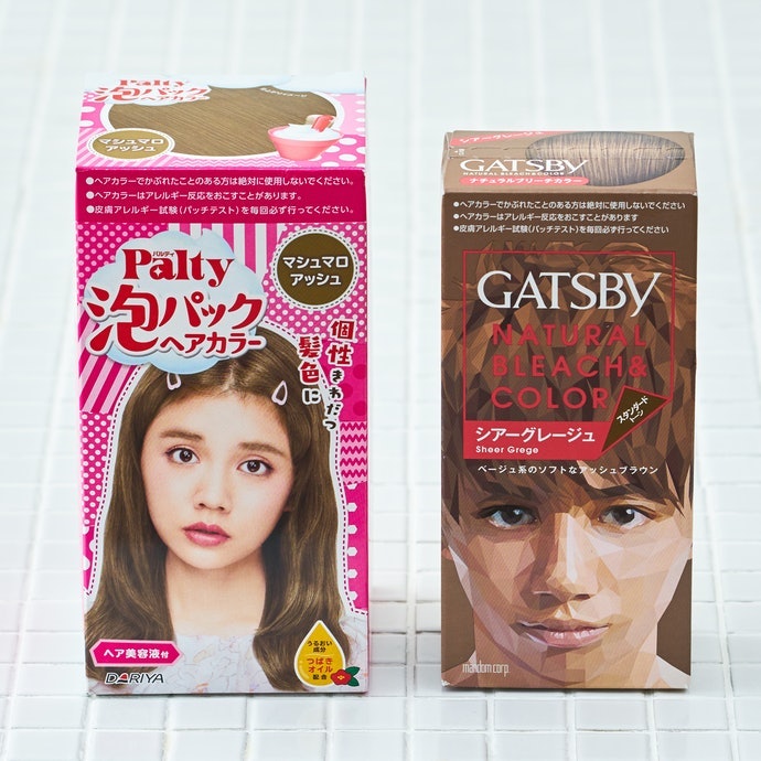 男用及女用染髮劑的差異