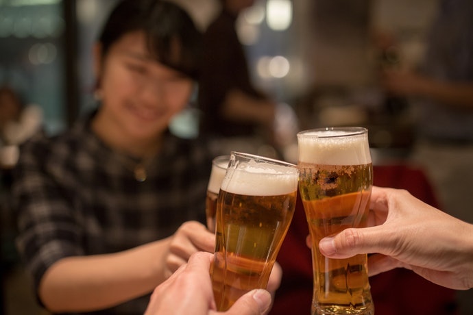 用啤酒杯喝更暢快!