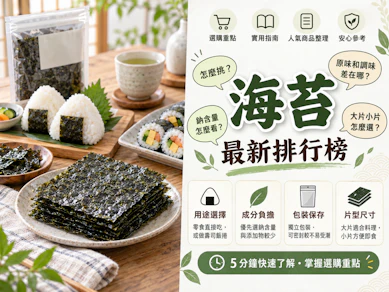10 大海苔推薦排行榜【2026最新】