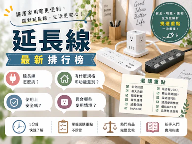 專家監製10 大延長線推薦排行榜【2026最新】