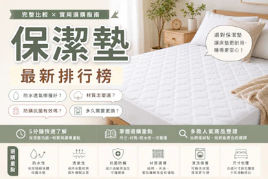 10 大保潔墊推薦排行榜【2026最新】