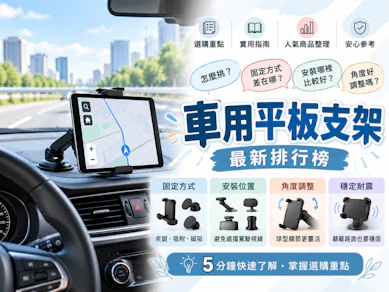 10 大車用平板支架推薦排行榜【2026最新】