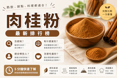 10 大肉桂粉推薦排行榜【2026最新】