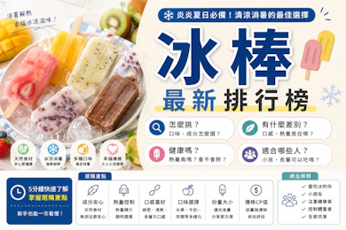 專家監製10 大冰棒推薦排行榜【2026最新】