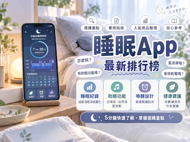 專家監製10 大睡眠App推薦排行榜【2026最新】