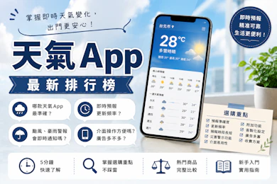 10 大天氣App推薦排行榜【2026最新】
