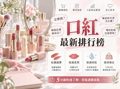 妝髮造型師監製10 大口紅推薦排行榜【2026最新】