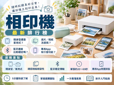 專家監製10 大相印機推薦排行榜【2026最新】