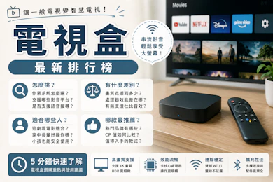 專家監製10 大電視盒推薦排行榜【2026最新】
