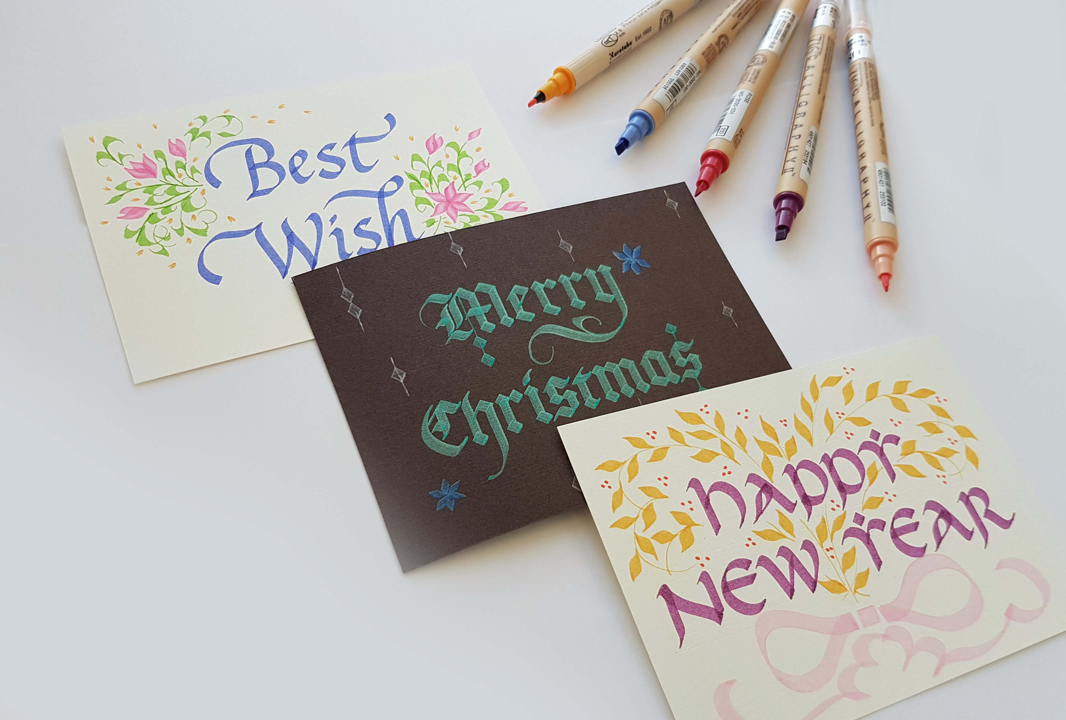 花體字老師推薦10款愛用的花體字工具