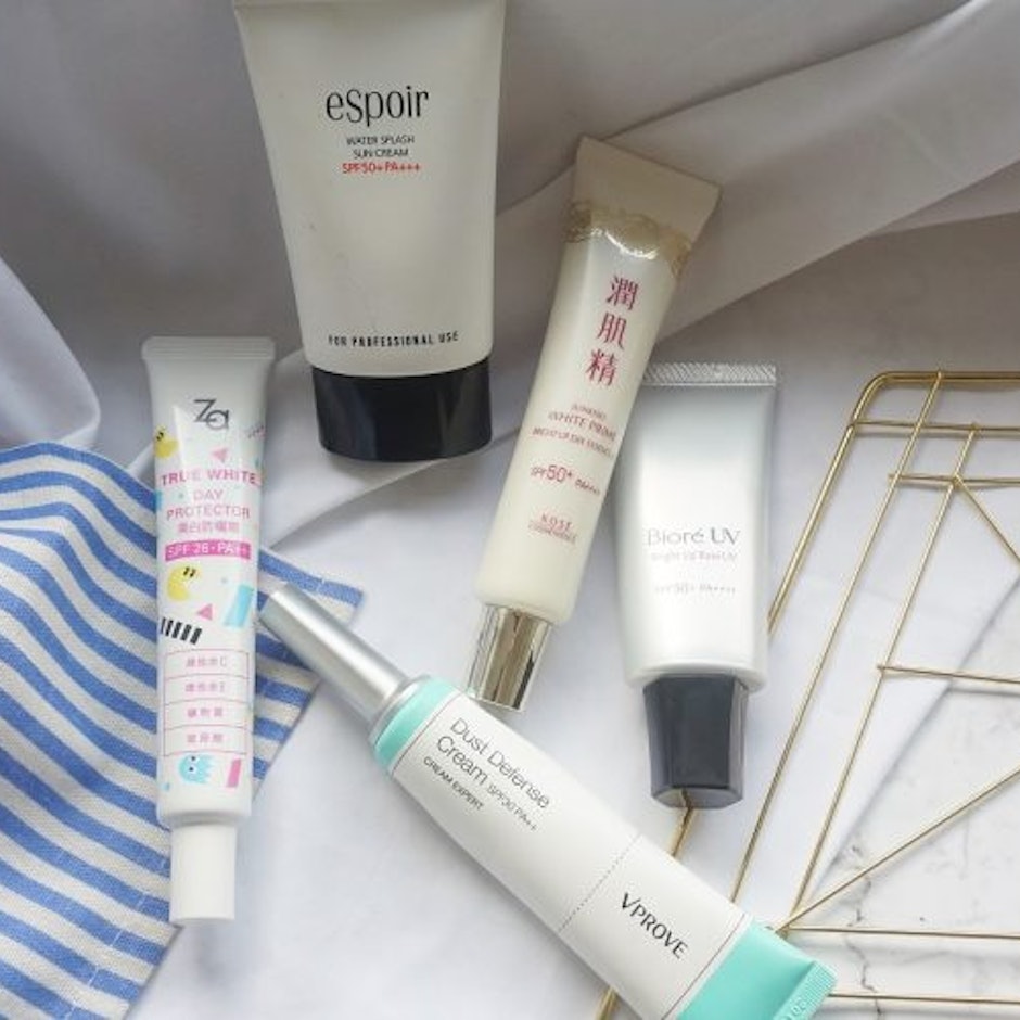 美妝部落客推薦5款夏日必備防曬及保養用品