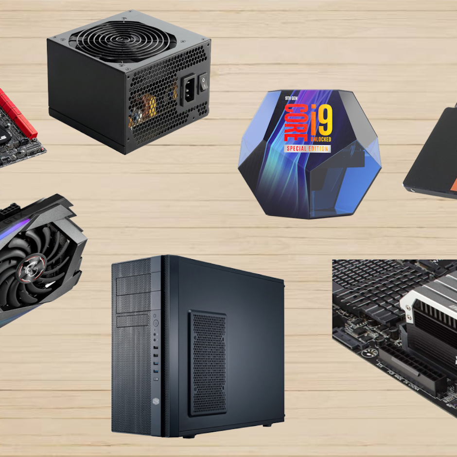 電腦組裝玩家推薦10款市售組裝電腦入門必備零件