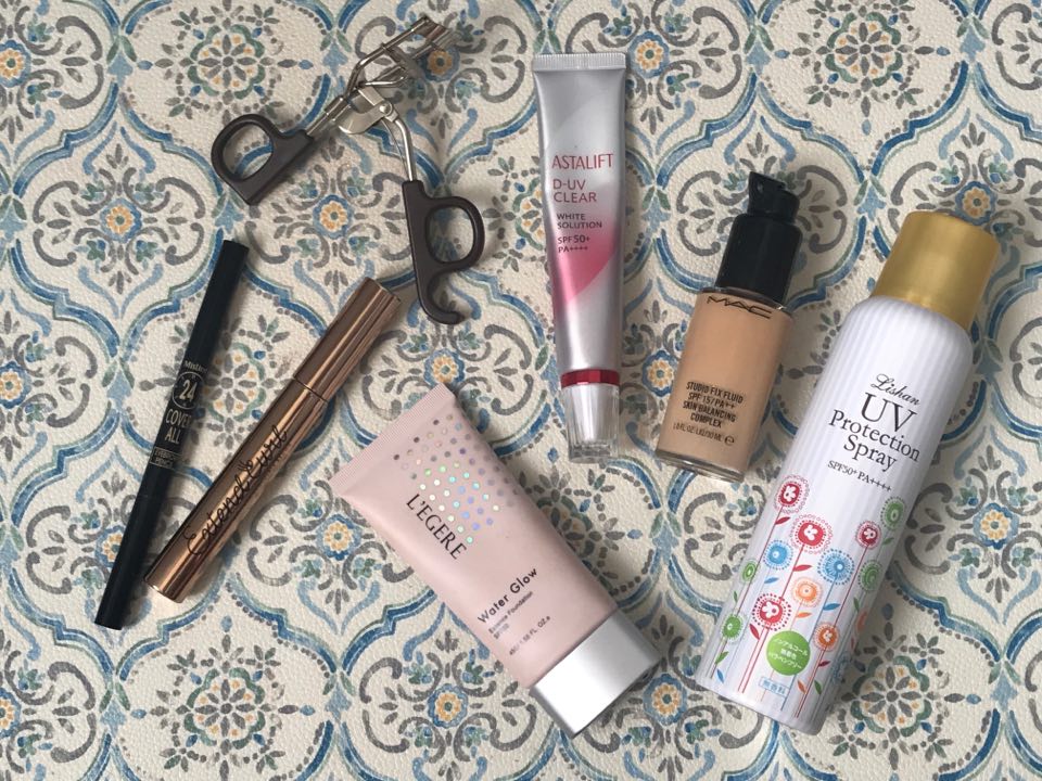 美妝保養部落客推薦7款夏季外出必用彩妝品		