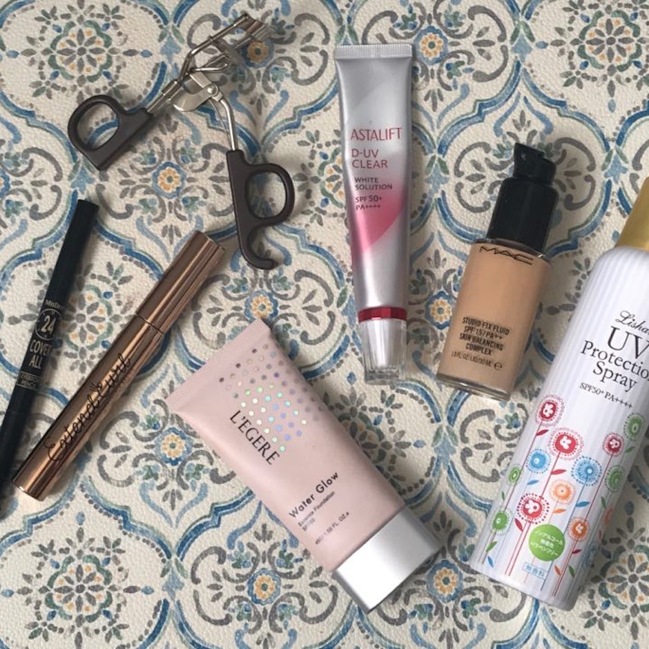 美妝保養部落客推薦7款夏季外出必用彩妝品