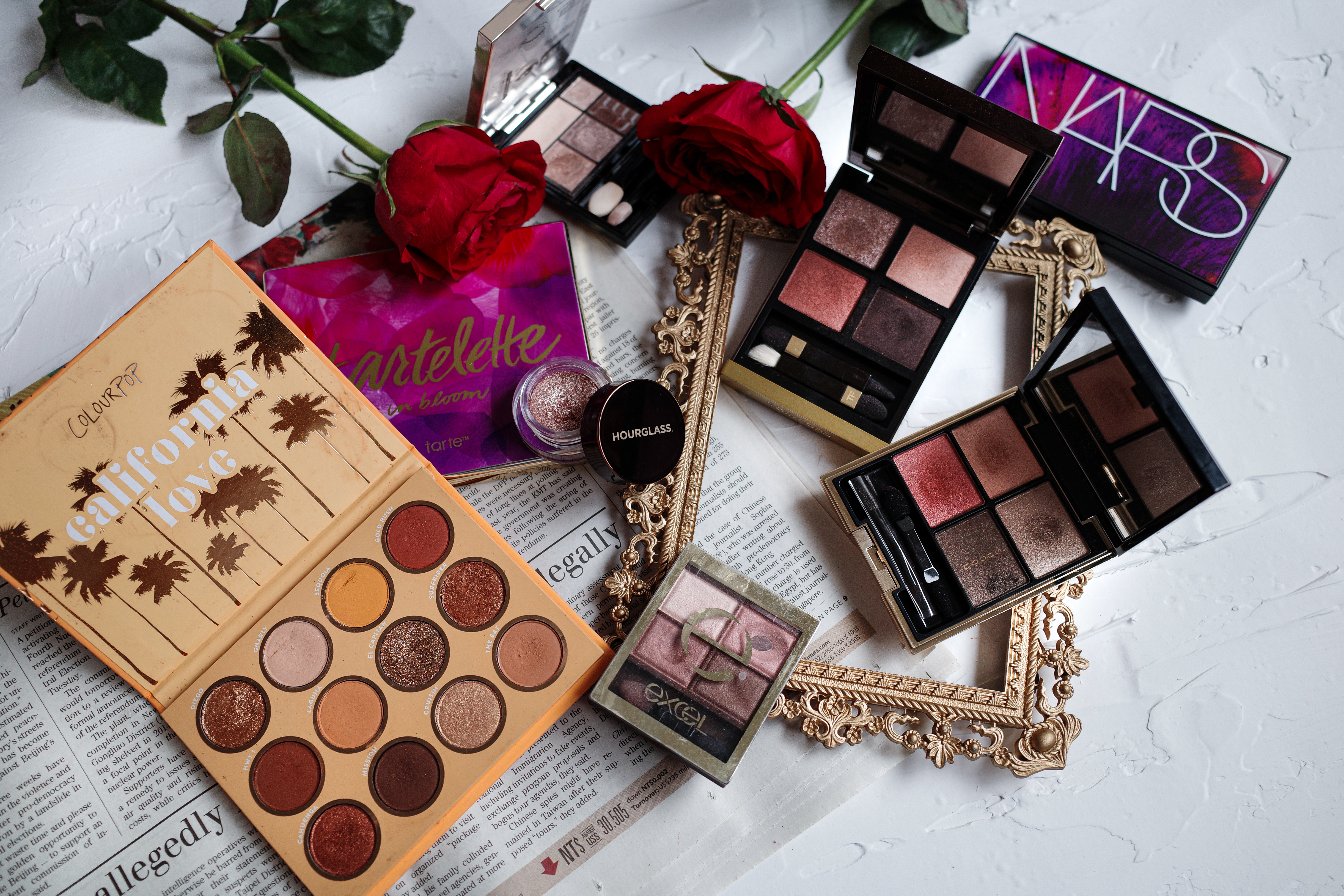 彩妝熱愛者推薦8款開架到貴婦等級愛用眼影 		