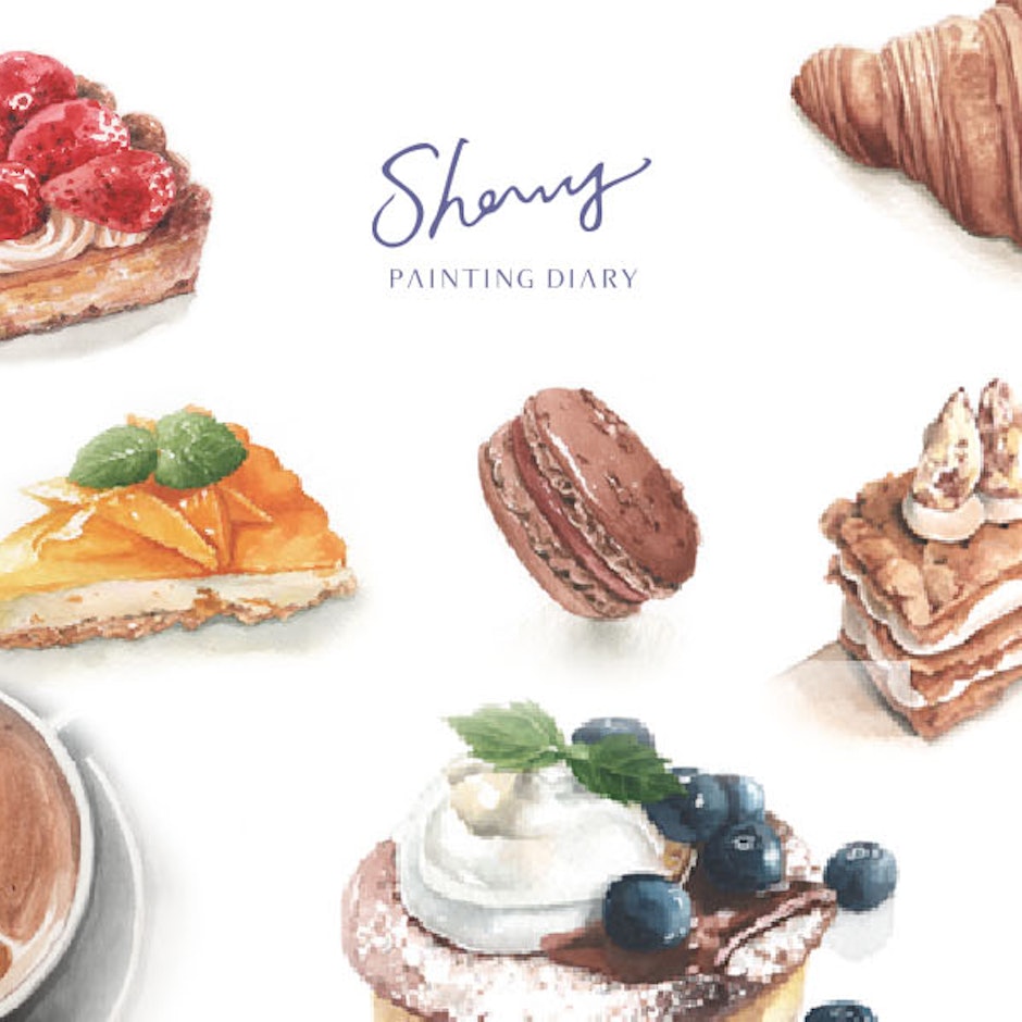 圖文創作家推薦8款手繪精緻食物愛用畫具