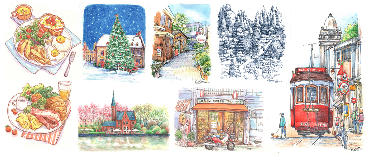 旅繪畫家推薦10款旅行速寫愛用工具		