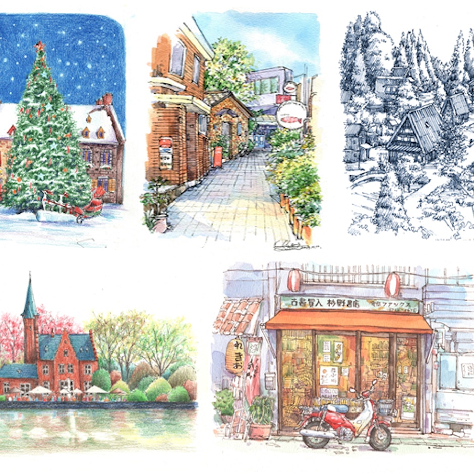 旅繪畫家推薦10款旅行速寫愛用工具