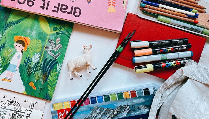 繪本作家推薦7款愛用的繪本製作道具		