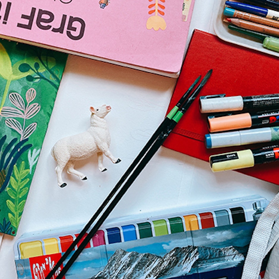 繪本作家推薦7款愛用的繪本製作道具