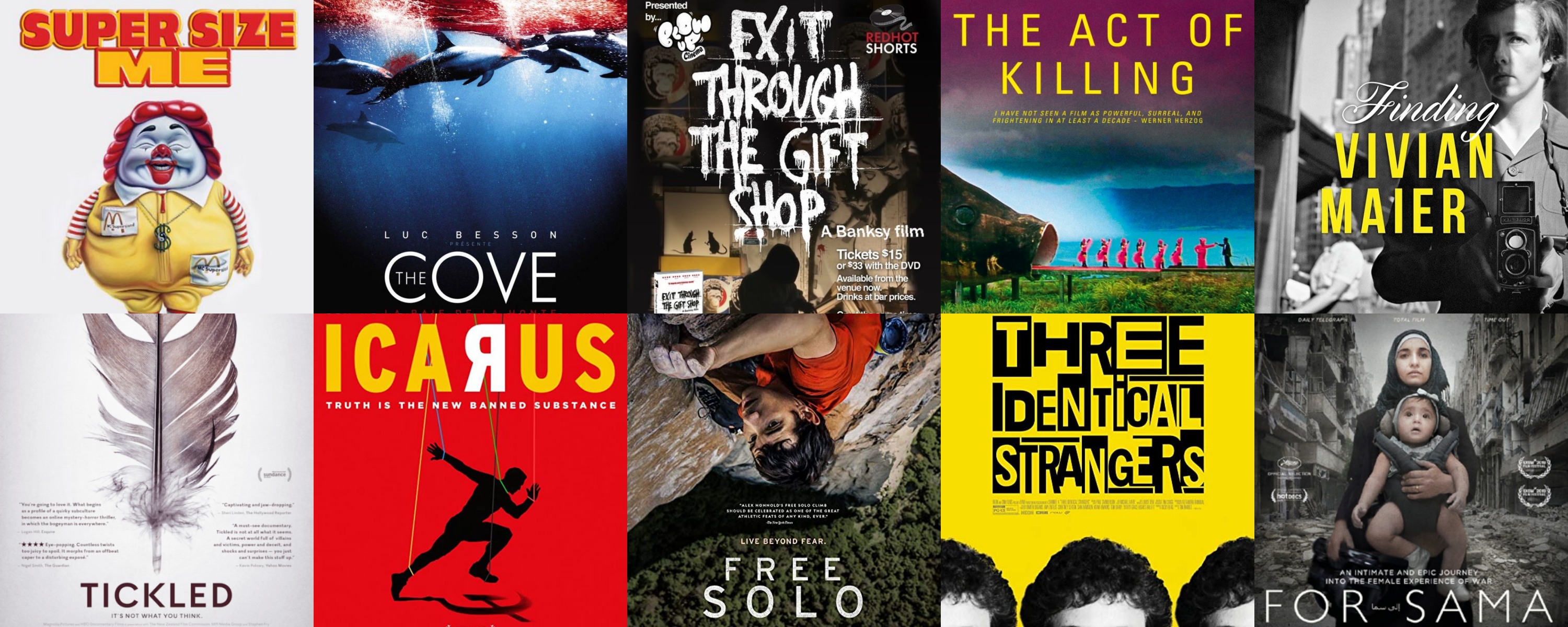 影評人推薦十部現實比虛構還精彩的紀錄片	