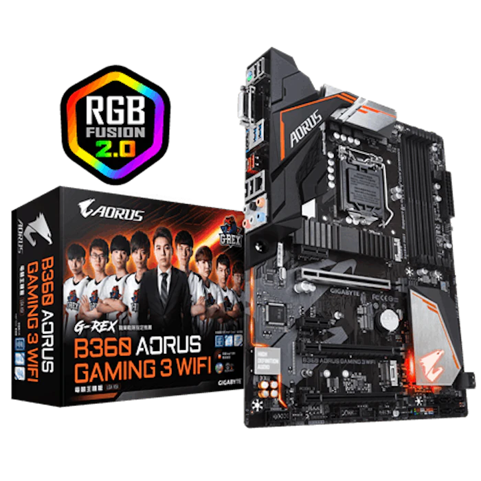 GIGABYTE B360 AORUS GAMING 3 WIFI Translation missing: zh-TW.activerecord.decorators.item_part_image/alt