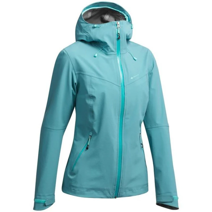 迪卡儂 女防風透氣登山外套(三層壓膠)QUECHUA MH500 Translation missing: zh-TW.activerecord.decorators.item_part_image/alt