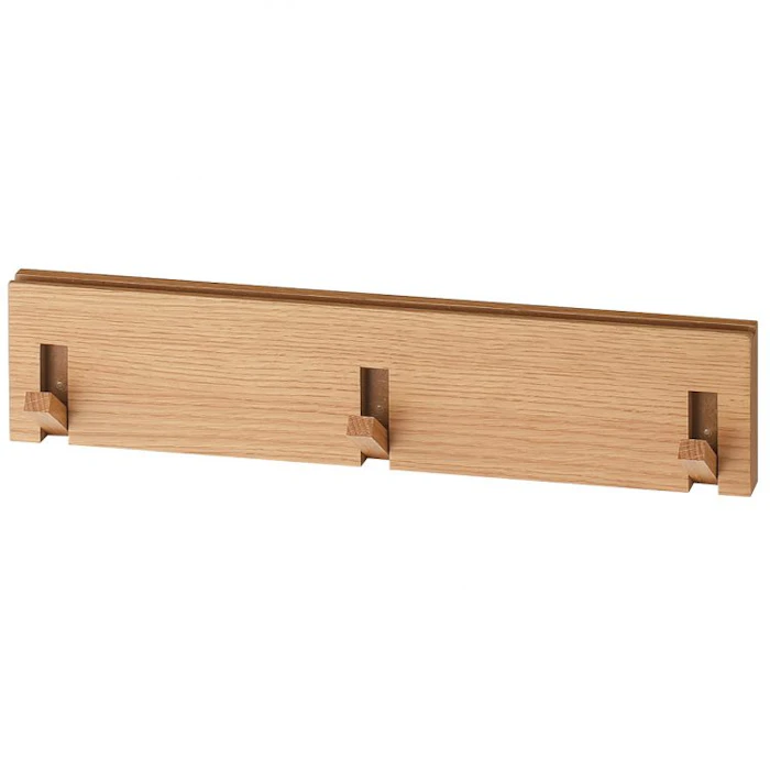 無印良品MUJI 三連掛鉤(橡木) Translation missing: zh-TW.activerecord.decorators.item_part_image/alt