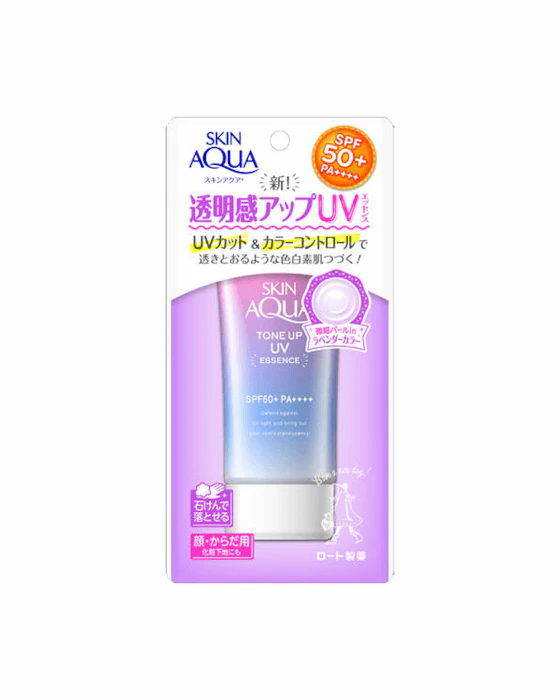 ROHTO樂敦製藥 Skin Aqua薰衣草防曬飾底乳/80g Translation missing: zh-TW.activerecord.decorators.item_part_image/alt