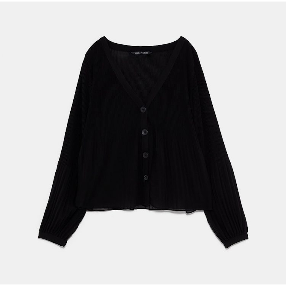 ZARA 百褶襯衫 Translation missing: zh-TW.activerecord.decorators.item_part_image/alt