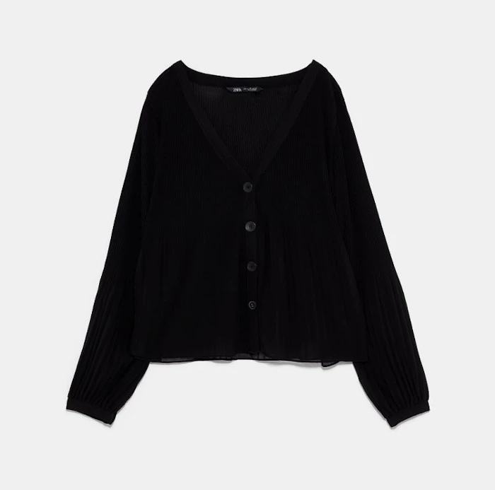 ZARA 百褶襯衫 Translation missing: zh-TW.activerecord.decorators.item_part_image/alt