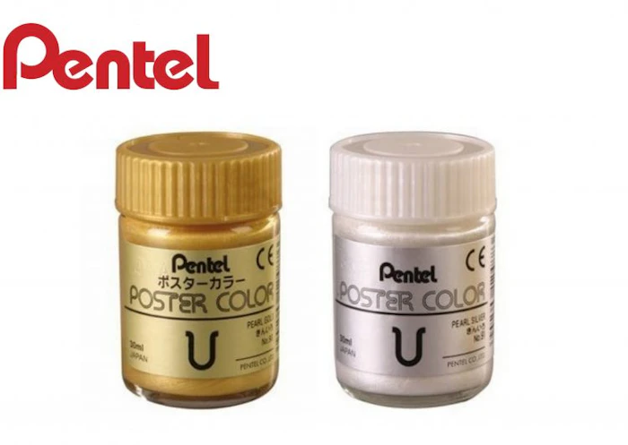 日本Pentel飛龍牌 百點 金色廣告顏料/30mL Translation missing: zh-TW.activerecord.decorators.item_part_image/alt