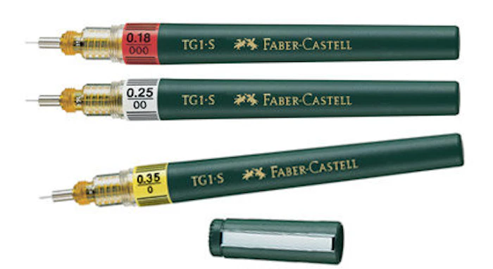 Faber-Castell輝柏文具 0.2mm不鏽鋼製圖針筆 TG1-S Translation missing: zh-TW.activerecord.decorators.item_part_image/alt