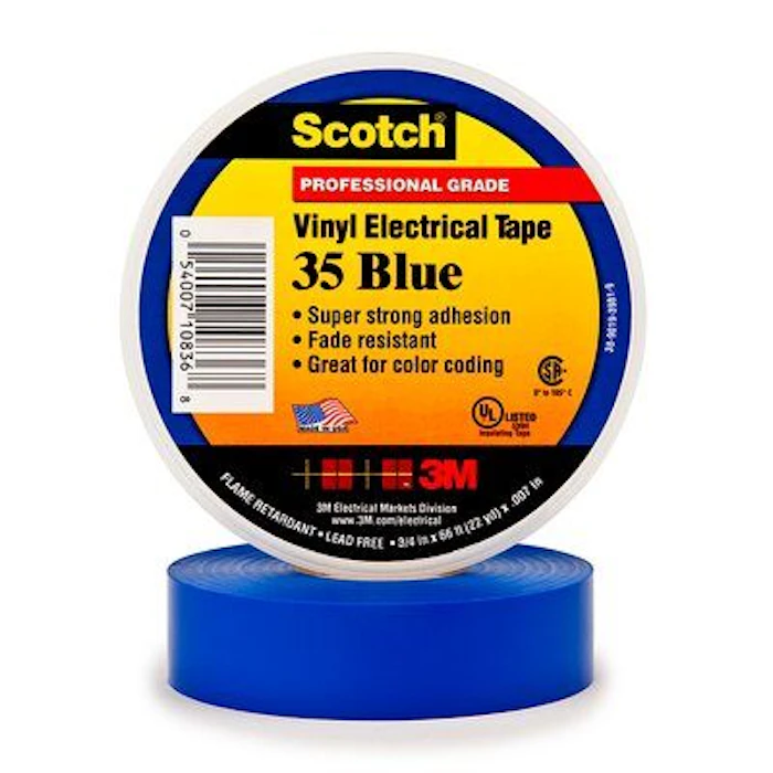 3M Scotch® 35超優質型 電氣絕緣膠帶 Translation missing: zh-TW.activerecord.decorators.item_part_image/alt