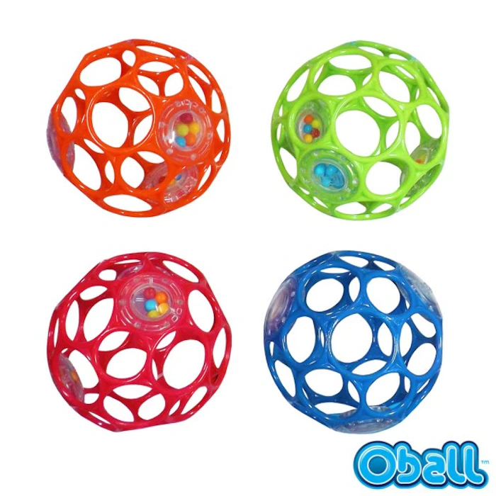 KIDS II OBALL 4吋沙沙洞動球 Translation missing: zh-TW.activerecord.decorators.item_part_image/alt