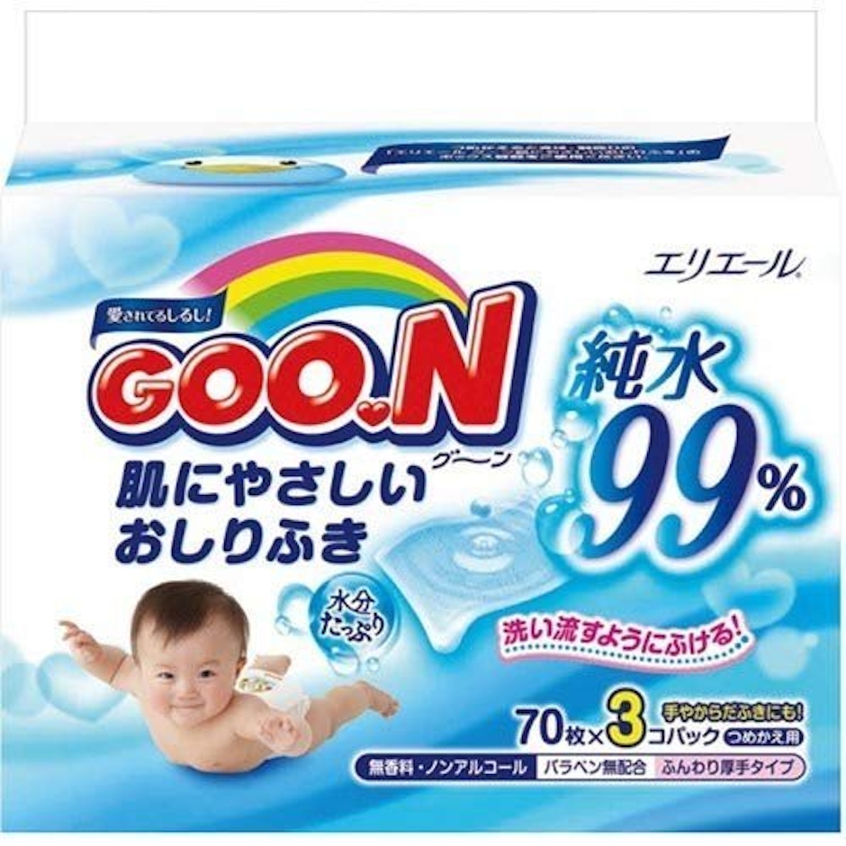 GOO.N大王 嬰兒護膚柔濕巾 Translation missing: zh-TW.activerecord.decorators.item_part_image/alt