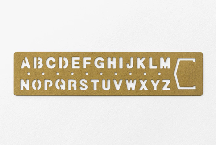 TRAVELER'S COMPANY 字母描字規 Translation missing: zh-TW.activerecord.decorators.item_part_image/alt