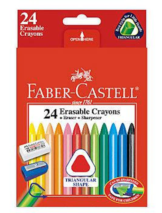 FABER–CASTELL輝柏 三角擦擦蠟筆 Translation missing: zh-TW.activerecord.decorators.item_part_image/alt