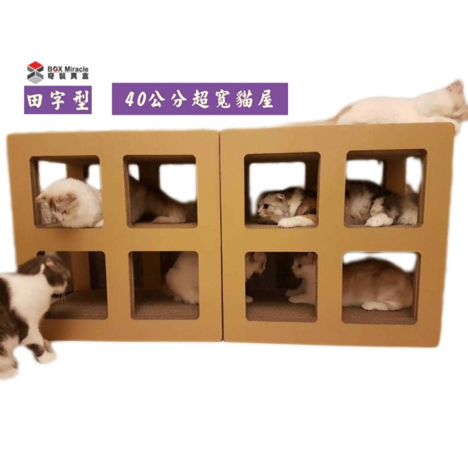 Box Miracle奇裝異盒 田型貓抓屋 Translation missing: zh-TW.activerecord.decorators.item_part_image/alt