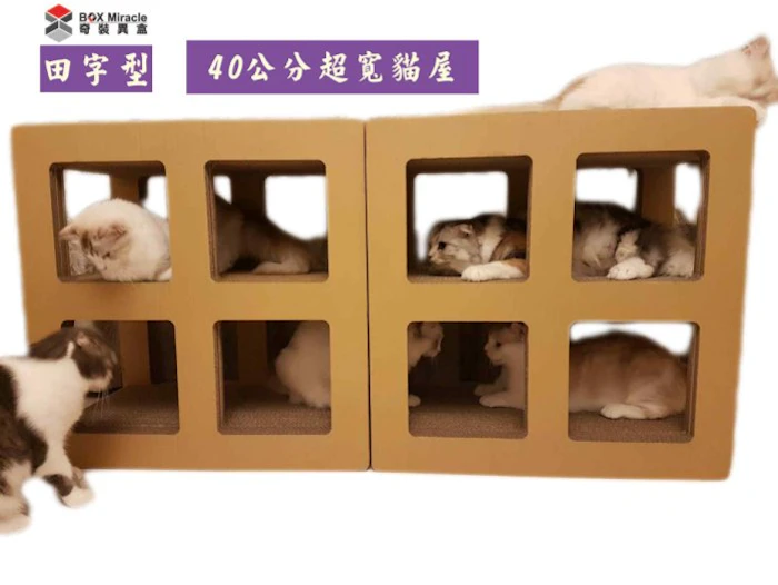 Box Miracle奇裝異盒 田型貓抓屋 Translation missing: zh-TW.activerecord.decorators.item_part_image/alt