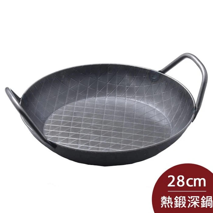 TURK 28cm 熱鍛雙耳鐵鍋 Translation missing: zh-TW.activerecord.decorators.item_part_image/alt