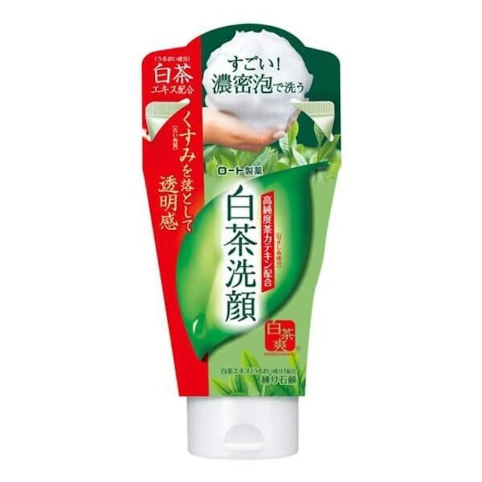 日本樂敦製藥 白茶爽 白茶多酚洗顏皂霜/120g Translation missing: zh-TW.activerecord.decorators.item_part_image/alt
