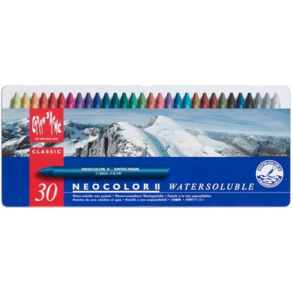CARAN d`ACHE NEOCOLOR II 30色專業水溶性蠟筆 Translation missing: zh-TW.activerecord.decorators.item_part_image/alt