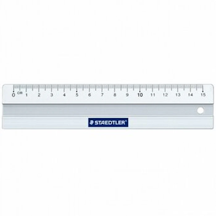 STAEDTLER 15cm 鋁製精準直尺 Translation missing: zh-TW.activerecord.decorators.item_part_image/alt