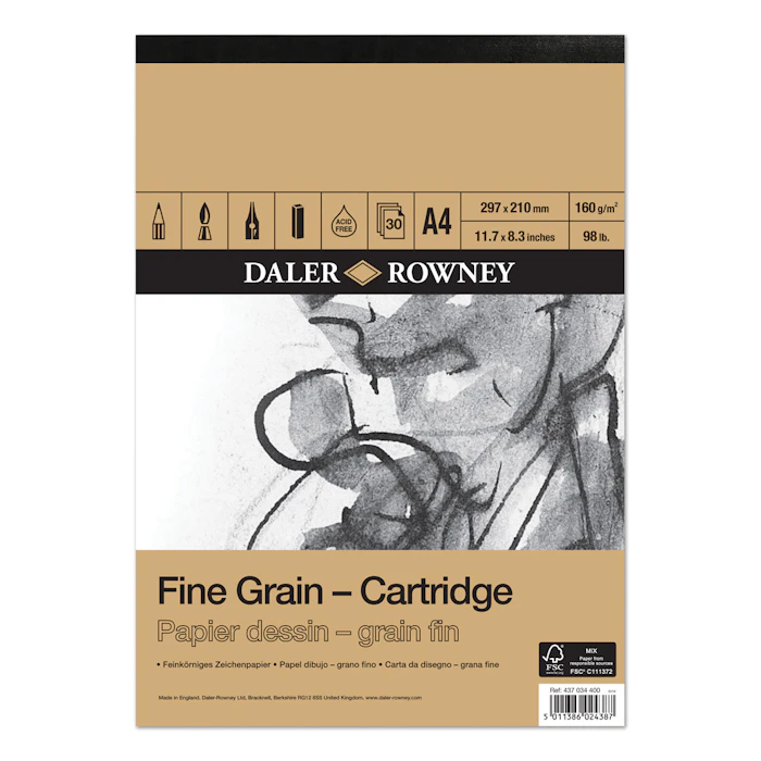 DALER ROWNEY Fine Grain Paper Translation missing: zh-TW.activerecord.decorators.item_part_image/alt